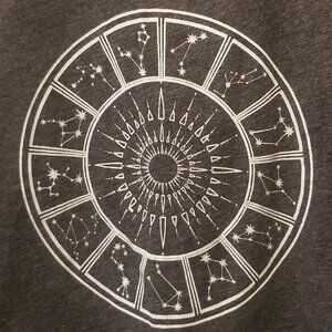 NWOT Women's M Next Level Apparel Zodiac Constellation Tank